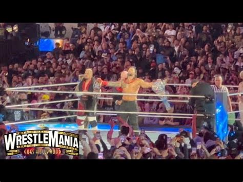 Roman Reigns FULL Wrestlemania Entrance 4/2/23 – Vlog Warriors Official ...