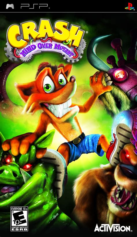 Crash Bandicoot Mind over Mutant PSP Game