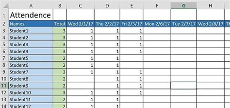 How to Create a Basic Attendance Sheet in Excel « Microsoft Office :: WonderHowTo