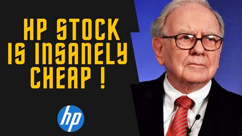 Hewlett Packard Stock Is VERY CHEAP ! | HPQ Stock - YouTube