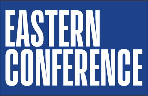 NBA Eastern Conference Logo - Primary Dark Logo - National Basketball ...