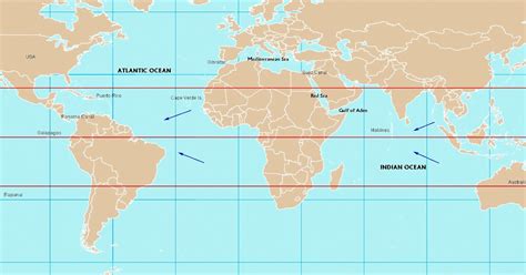 2023 World Map Equator Tropic Of Capricorn Parade – World Map With ...