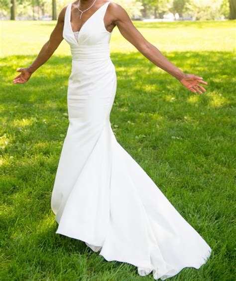 Paloma Blanca 4603 satin wedding dress - Sell My Wedding Dress Online | Sell My Wedding Dress ...