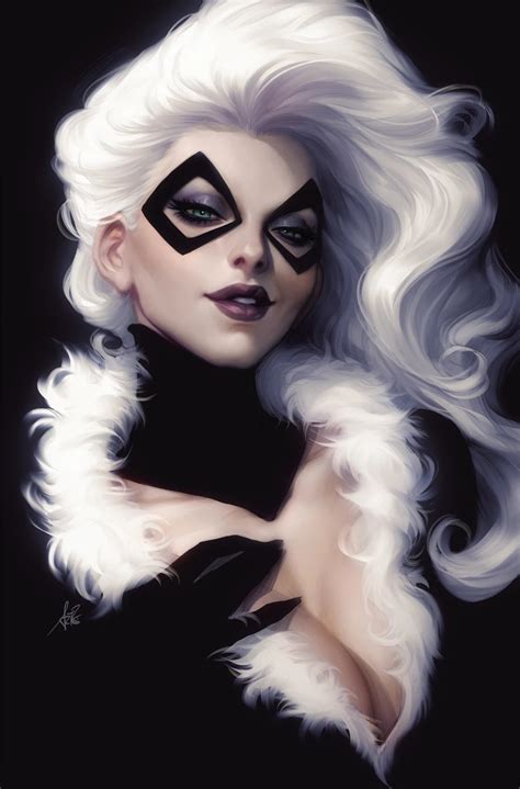 Black Cat Artgerm Marvel Snap Card Variant - Marvel Snap Zone