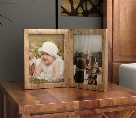 Buy Delta Solid Wood Photo Frame (Natural Finish) Online in India at ...