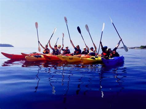 Family Sea Kayaking Vacations Holidays near Dubrovnik, Croatia