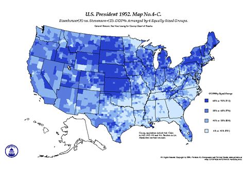 POLIDATA &REG ELECTION MAPS-PRESIDENT 1952