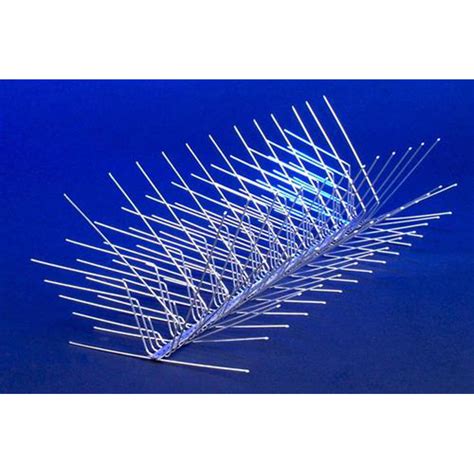 BIM objects - Free download! Premium Nixalite® All Stainless Steel Bird Spikes - Wall Mount ...