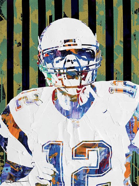 NFL New England Patriots Legend Tom Brady Artwork Mixed Media by Scott Strachan - Fine Art America