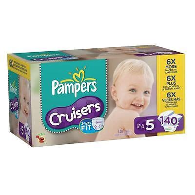 Shopdotbags : NEW Baby Pampers Cruisers Diapers 3 Way Fit Size 5 ...