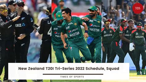 New Zealand T20I Tri-Series 2022 Schedule, Squad