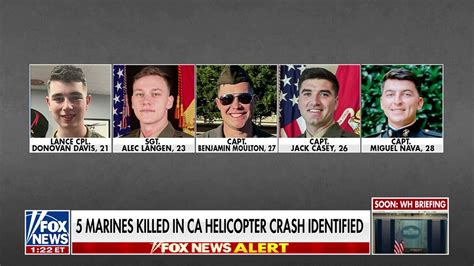 5 Marines killed in helicopter crash are identified | Fox News Video