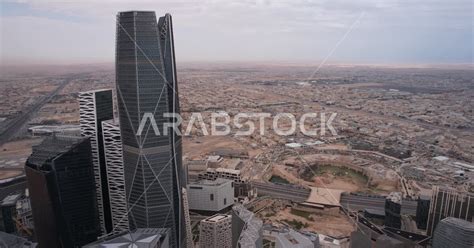 Drone photography of King Abdullah Financial District (KAFD) in Riyadh ...