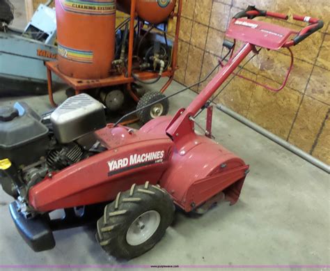 MTD Yard Machine rear tine tiller in Lawrence, KS | Item BT9488 sold | Purple Wave