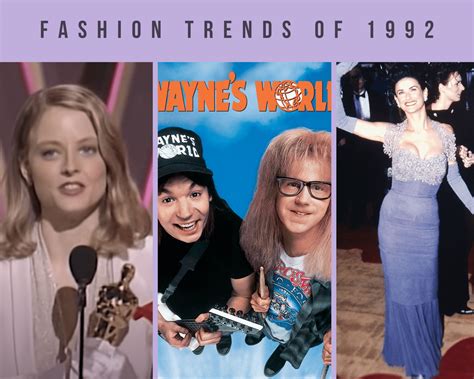 1992 Fashion: Our Favourite Trends of the Year - 90s Fashion World