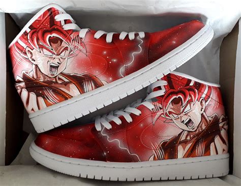 Dragon Ball Z Nike Air Jordan 1 Hand Painted Custom Shoes | Etsy