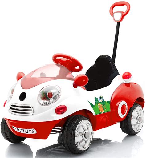 Buy Ride On Push Car for Toddlers Ride on Toy with Remote Control Baby ...