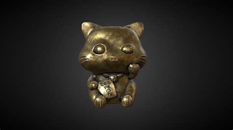 Fortune Cat - Download Free 3D model by Mactatus (@Francisco.Robles) [e5837f7] - Sketchfab