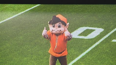 Cleveland Browns fans react to Brownie the Elf midfield logo | wkyc.com