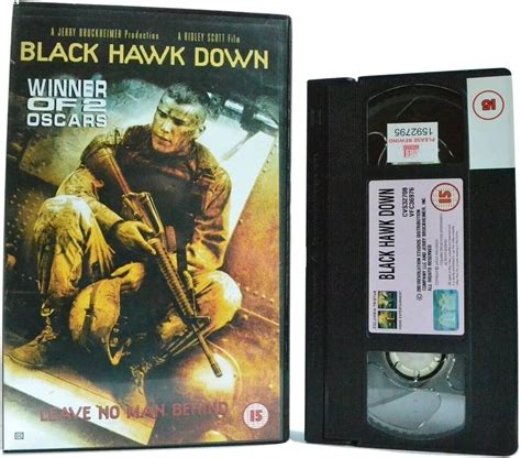 Black Hawk Down [VHS] : Josh Hartnett, Ewan McGregor, Tom Sizemore, Eric Bana, William Fichtner ...