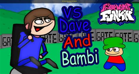 FNF Dave & Bambi Test - release date, videos, screenshots, reviews on RAWG