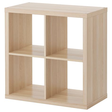 KALLAX shelf unit, white stained oak effect, 301/8x301/8" - IKEA