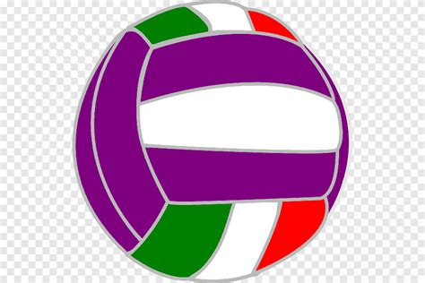 Voleibol de playa color, voleibol, púrpura, logo png | PNGEgg