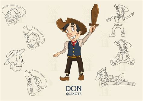 Don Quixote - Character Design :: Behance