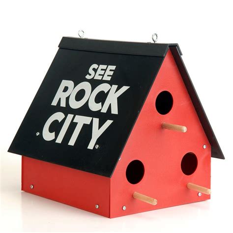 Rock City Gardens See Rock City Birdhouse-1 - The Home Depot