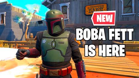 *NEW* Boba Fett skin gameplay - Fortnite Battle Royale - YouTube