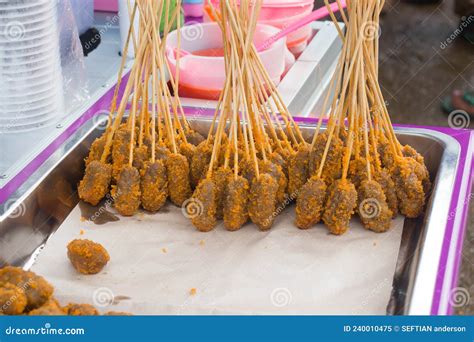 Fried Pentol, Indonesian Street Food Stock Image - Image of dish, fried: 240010475