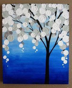 Image result for tree dot painting tutorial Easy Canvas Painting, Simple Acrylic Paintings ...