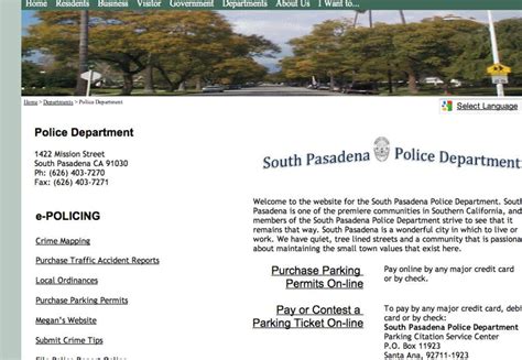 Parking Permits Now Online | South Pasadena, CA Patch