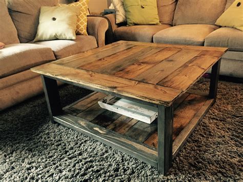 Ana White | Coffee table farmhouse, Coffee table inspiration, Rustic coffee tables