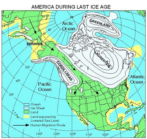 Ice sheets and shifted coastlines at the time of the last glacial ...