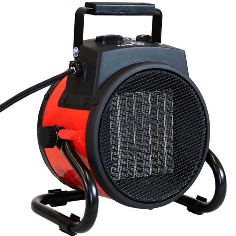 Sunnydaze Portable Ceramic Electric Space Heater with Folding Handle ...