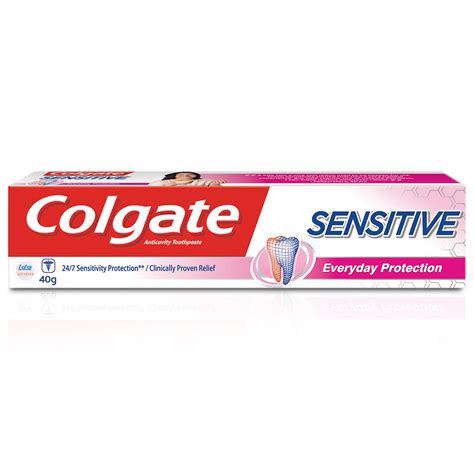 Colgate Sensitive Everyday Protection Toothpaste 40 gm Price, Uses ...