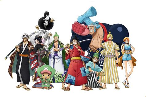 Mugiwara crew in Wano | One pièce manga, Dessin one piece, Manga