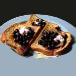 Blueberry & Sour Cream French Toast