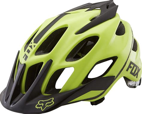 Fox Flux Mountain Bike Helmet Acid Green MTB/Cycle/AM/Enduro/Trail | eBay