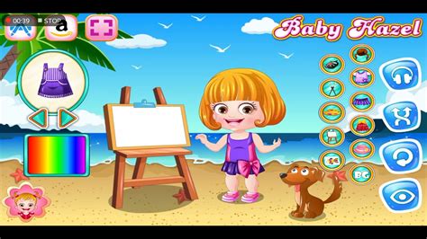 Baby Hazel Artist Dressup | Walkthrough BestCrazyGames - YouTube