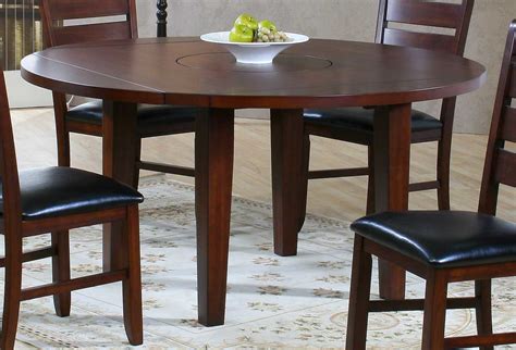Compact Dining Space Arrangement with Drop Leaf Dining Table for Small ...