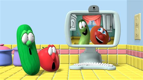 Bob and Larry watches VeggieTales in the House by liamandnico on DeviantArt