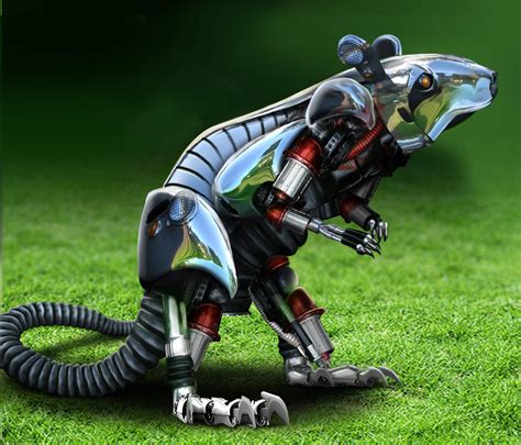 Eye Popping Pics of Cyborg Animals from Photoshop Contest