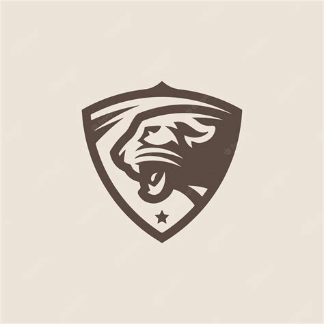 Premium Vector | Panther head logo design vector image