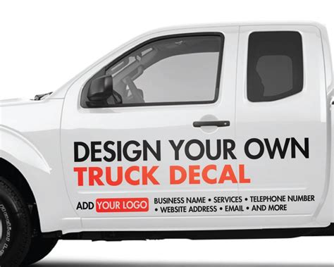 Custom Truck Stickers - Custom Stickers for Trucks - Custom Truck Sticker - Custom Vehicle ...