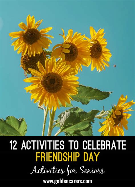 12 Activities to Celebrate Friendship Day