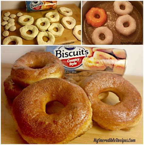 Easy Canned Biscuit Donuts! - My Incredible Recipes