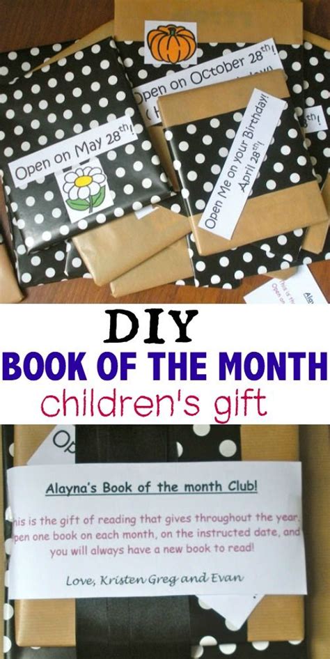 Book of the month club! | Diy christmas gifts, Homemade christmas gifts, Book gifts