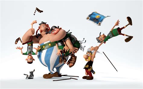 Fond d'écran : illustration, dessin animé, Jouet, 2015, Astérix, Obelix ...